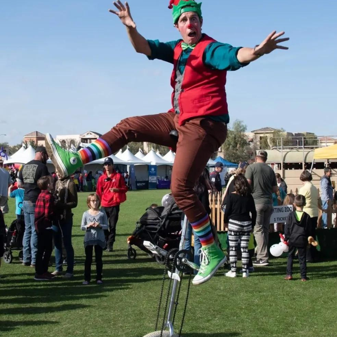 Elf on a Unicycle